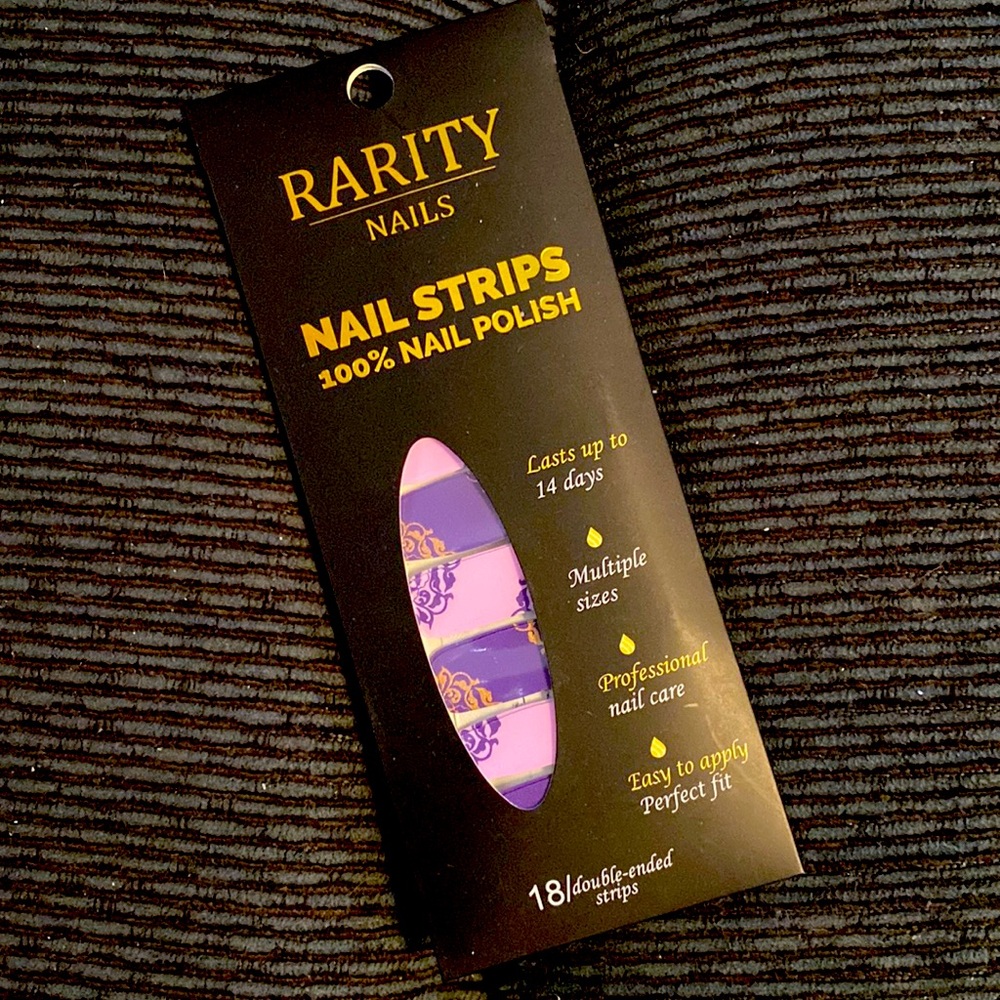Rarity Nail Wraps Elegant Purples